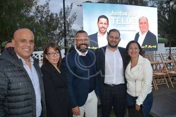 Presentación de la candidatura de Juntos por Telde que lidera Héctor Suárez (Foto TA)